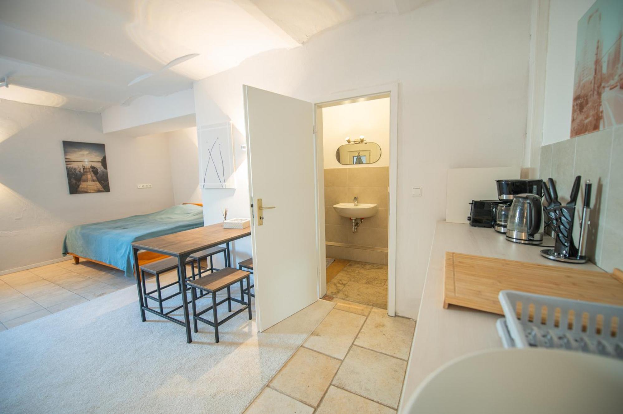 Kingsize Bett, Nahe Stadt Und Alster, Ruhig Hamborg Eksteriør billede